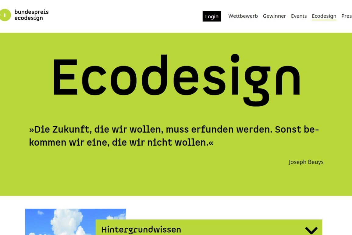 Ecodesign