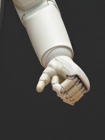 white robot