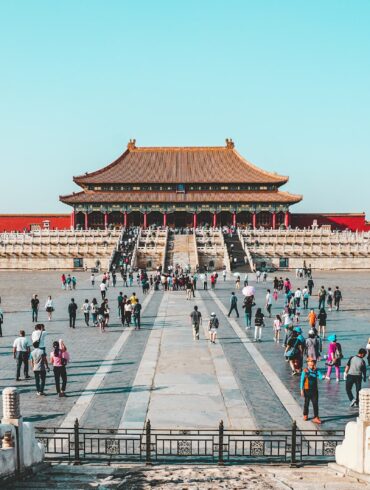 people at Forbidden City in China during daytime