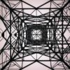 black electrical tower