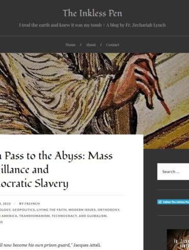 Green pass to the abyss mass surveillance and technocratic slavery – the inkless pen