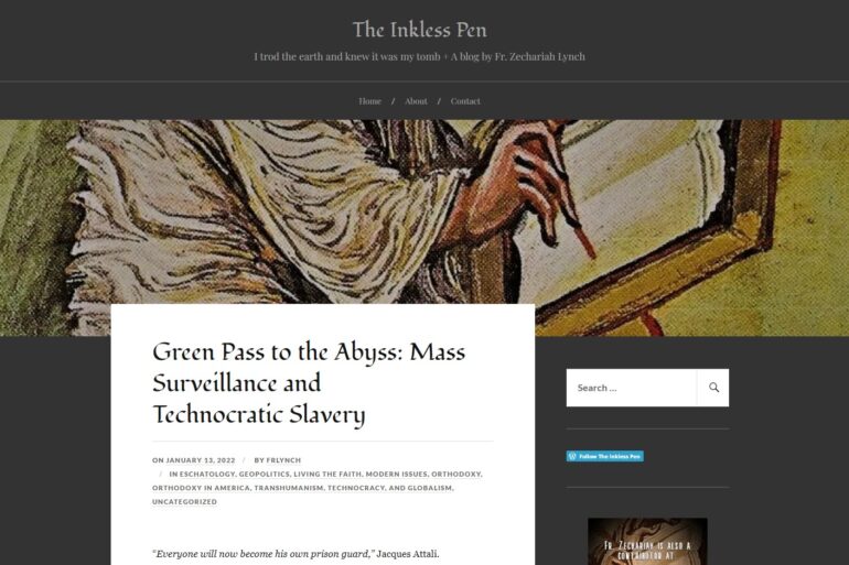 Green pass to the abyss mass surveillance and technocratic slavery – the inkless pen