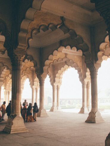 group of people in temple at daytime