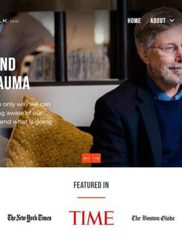 Best selling trauma research author bessel van der kolk md 