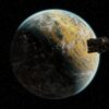 an artist's rendering of a space station in orbit