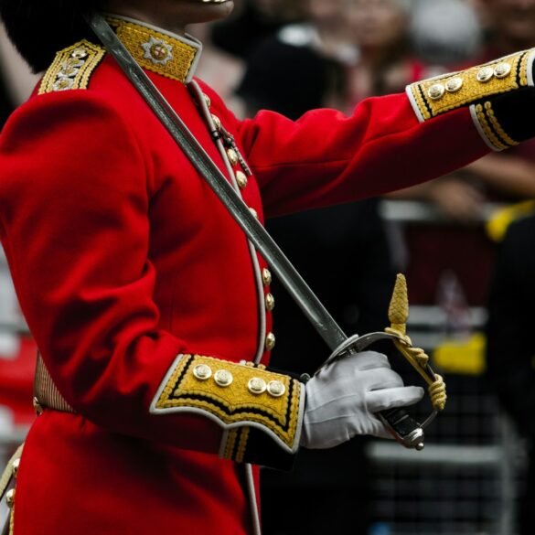 person in red and yellow suit