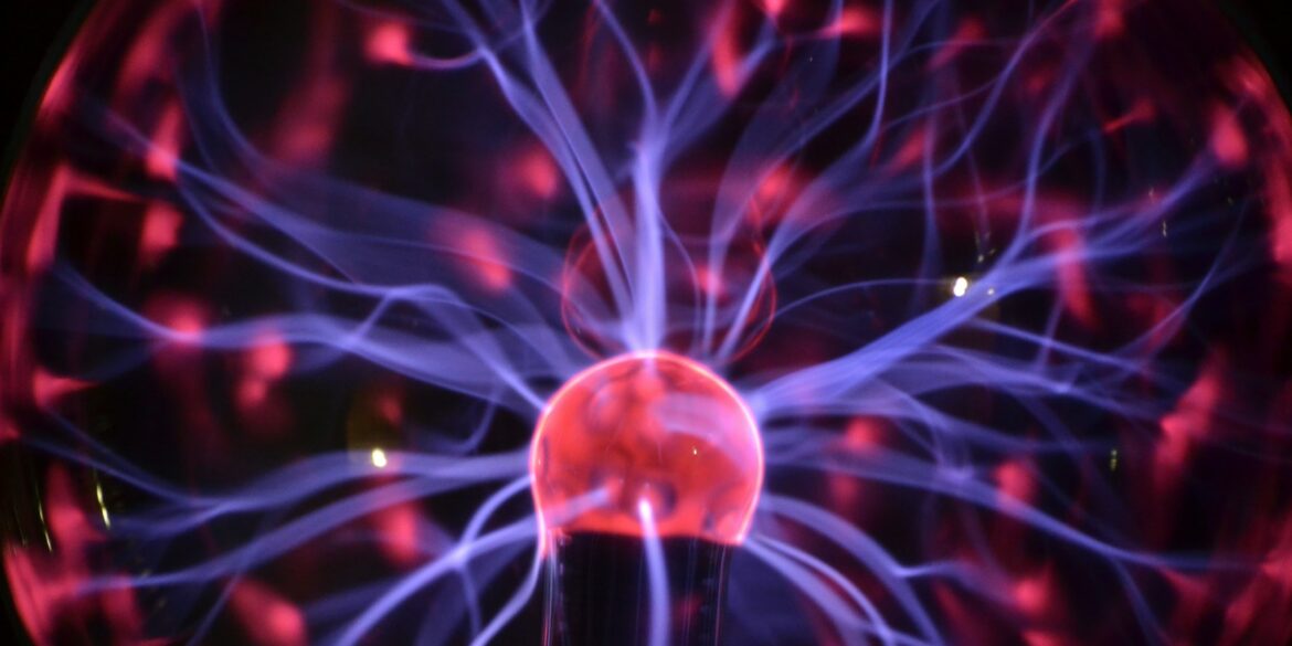 red and white light digital wallpaper