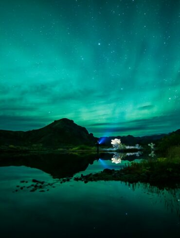 scenery of aurora