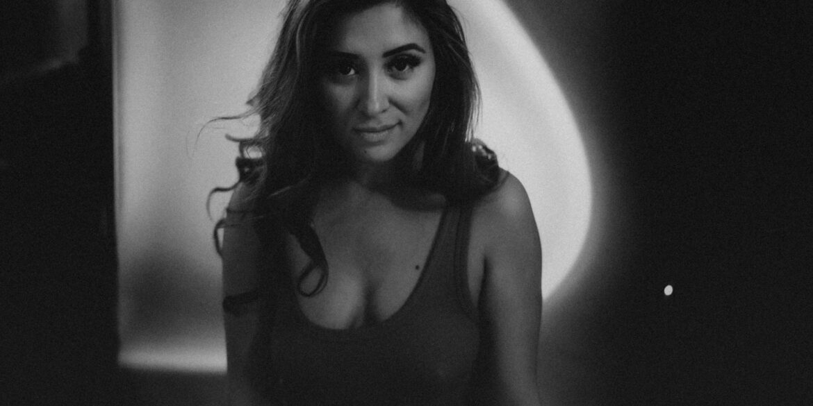 a woman posing for a picture