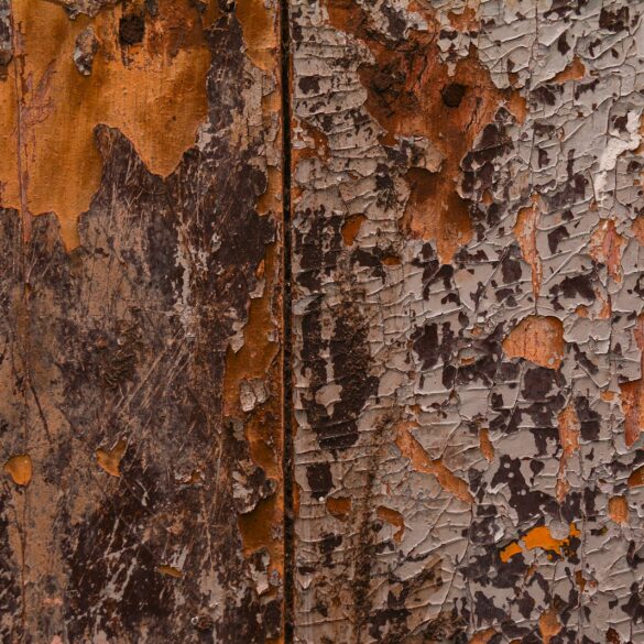 brown and white abstract painting