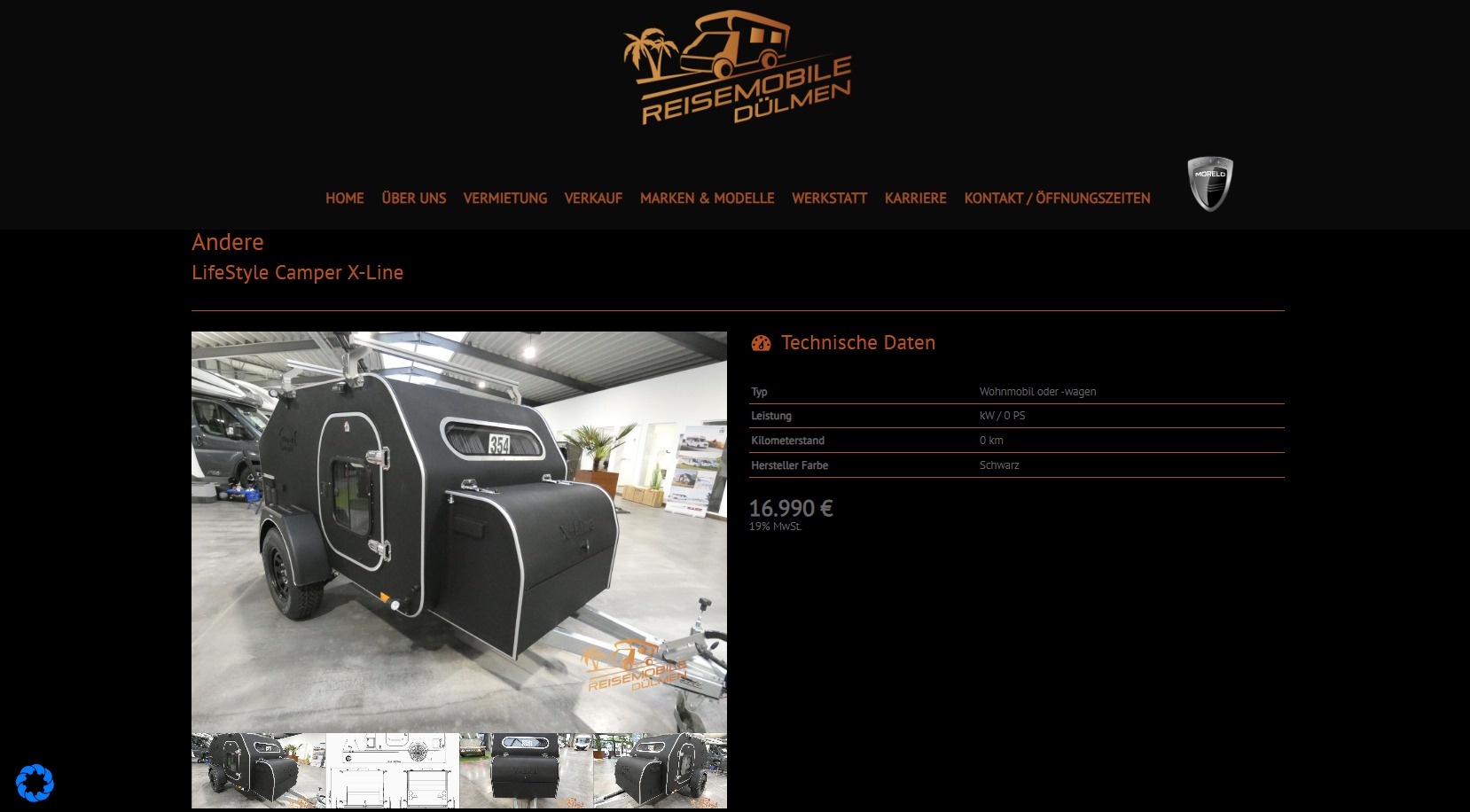 Andere lifestyle camper x line reisemobile duelmen