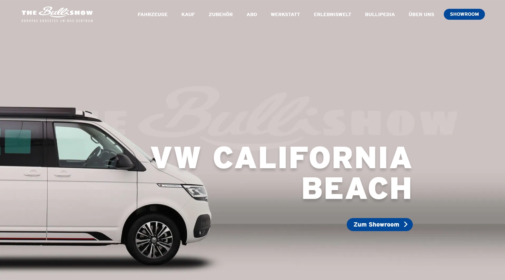 Vw california beach