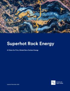 Superhot rock energy report