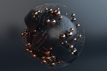 black and silver round ball