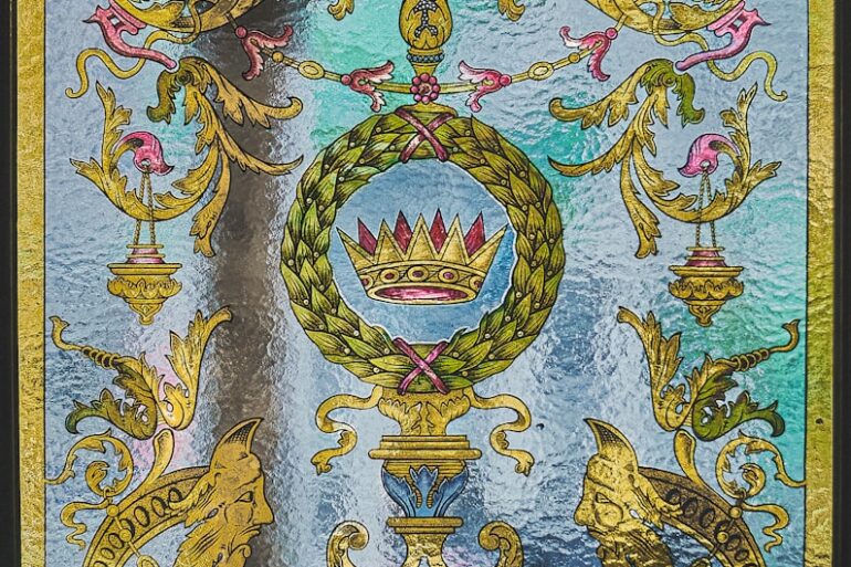 a fabric surface