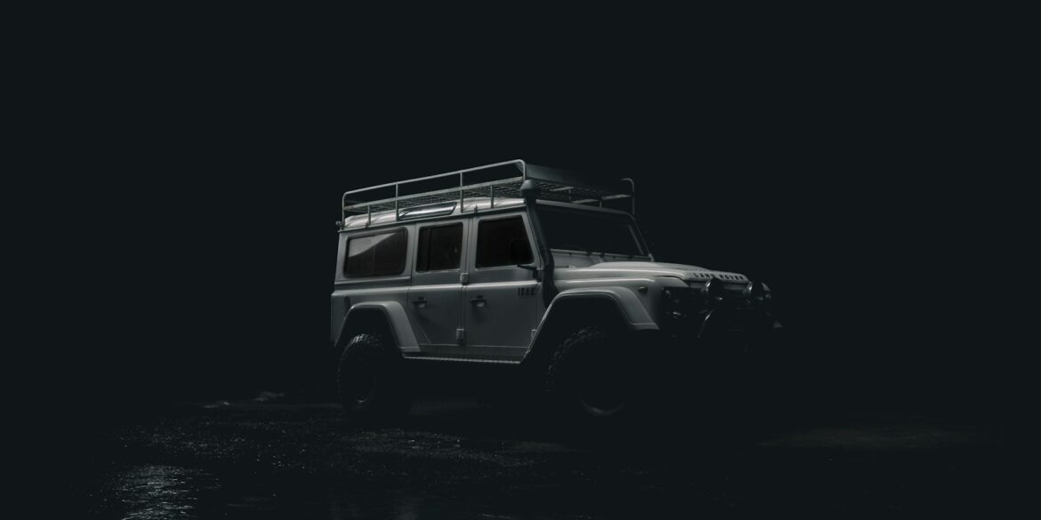 grey Mercedes-Benz G-Class during nighttime