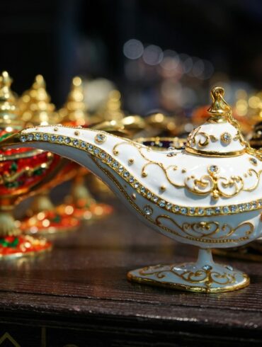 a gold and silver crown