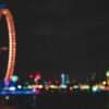 photography of ferris wheel