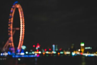 photography of ferris wheel