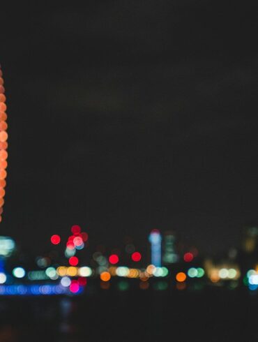 photography of ferris wheel