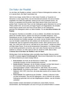 Hoehlen Gleichnis heute aktueller denn je
