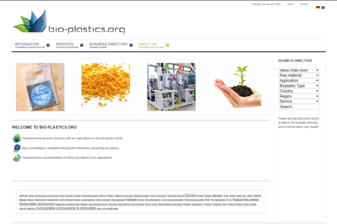 Welcome to bio plastics org