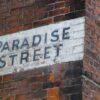 Paradise Street street sign