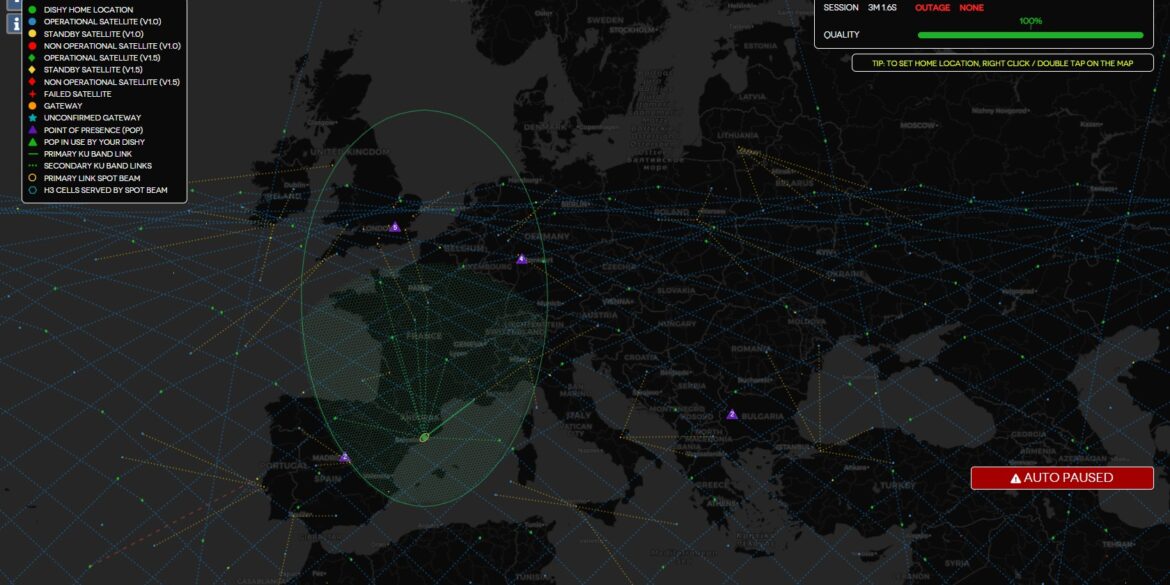 Starlink Coverage Tracker europe1