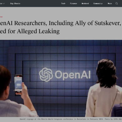 OpenAI Researchers Including Ally of Sutskever Fired for Alleged Leaking — The Information